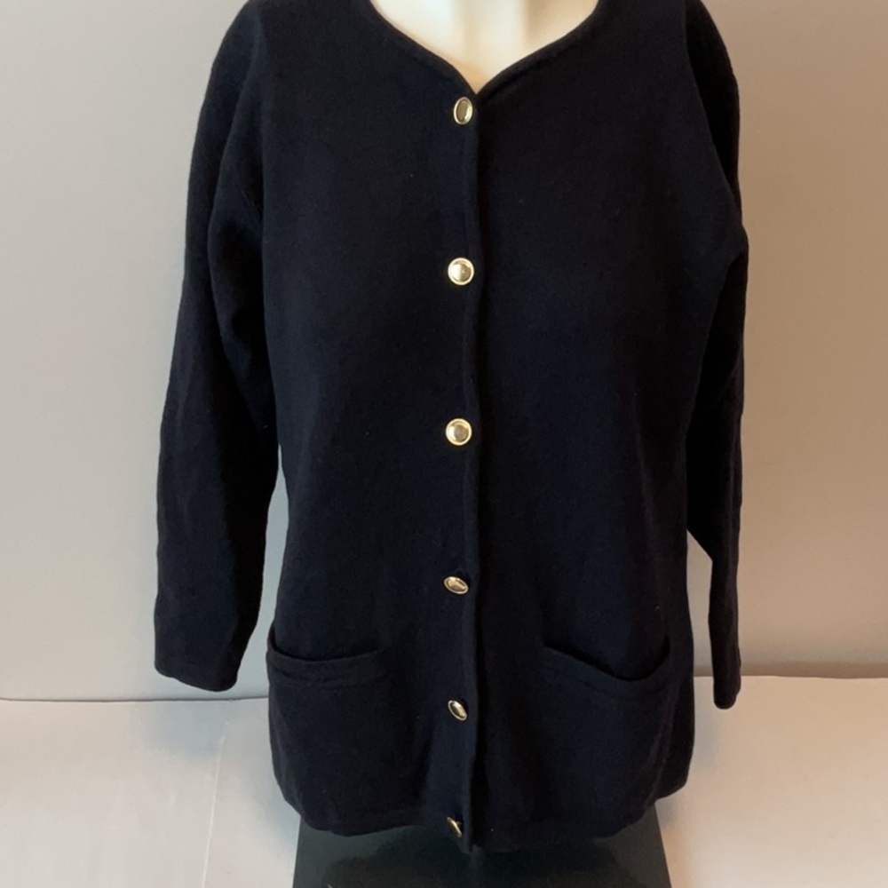 Talbots Merino Wool Cardigan - Picture 2 of 7